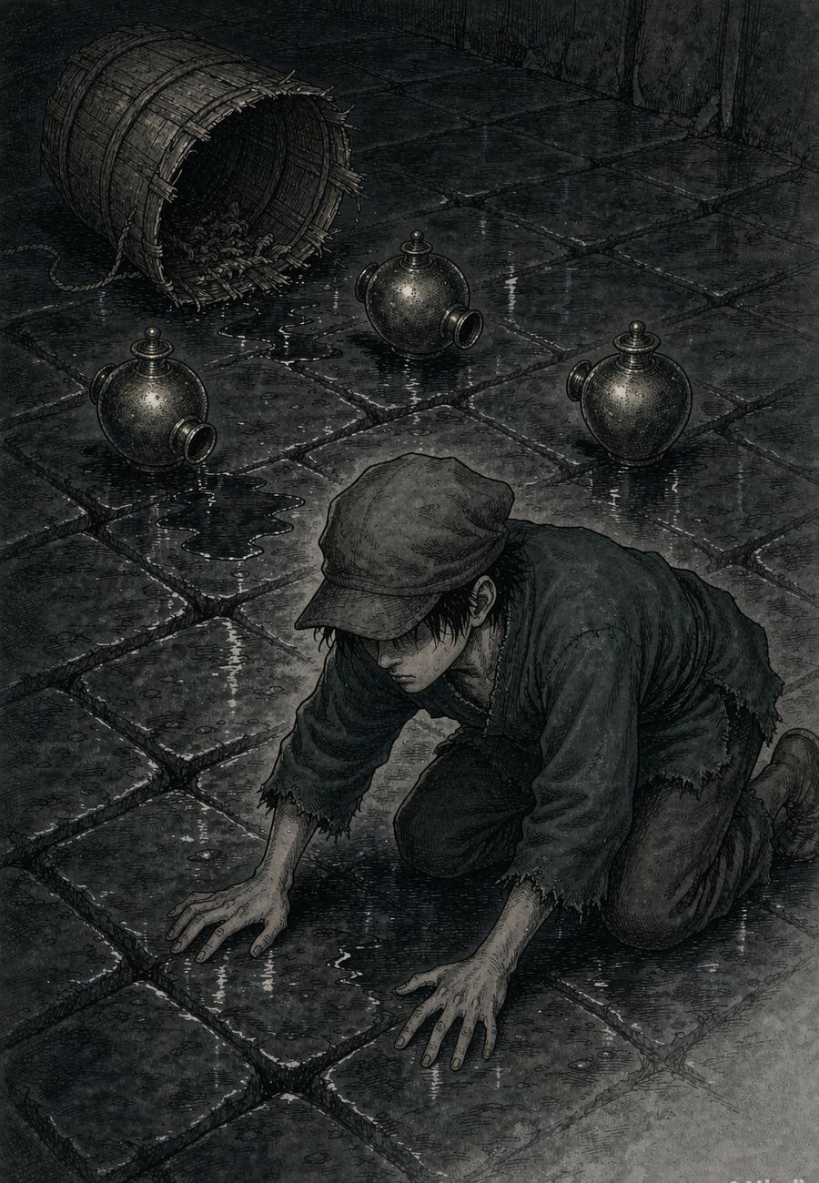 阿砚跌倒